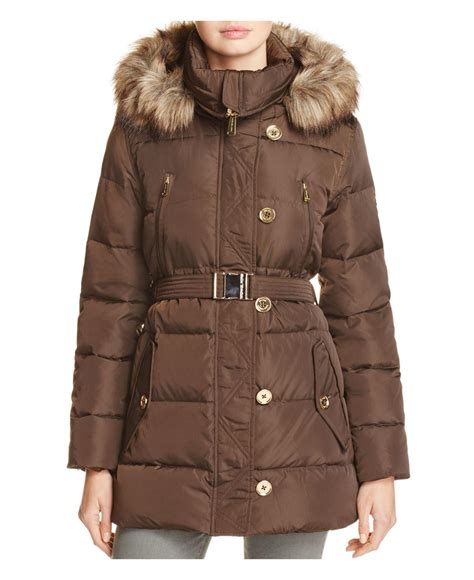 michael kors beige puffer coat|michael kors winter puffer coat.